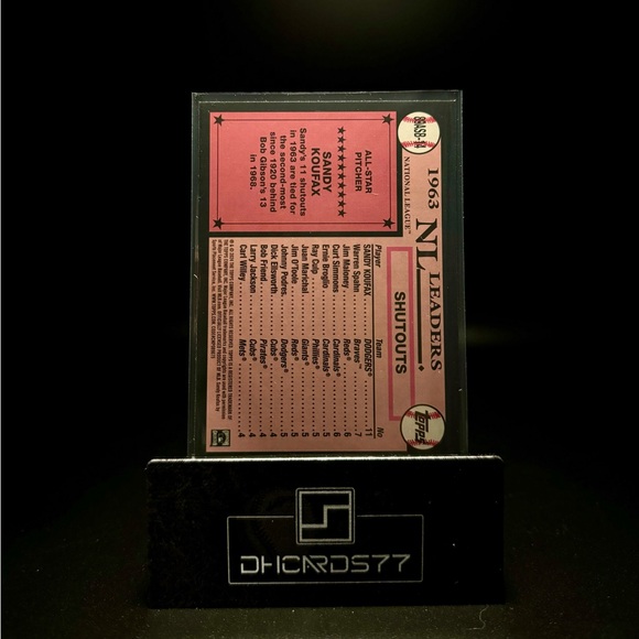 2024 Topps All Star Sandy Koufax Foilboard - Picture 2 of 2